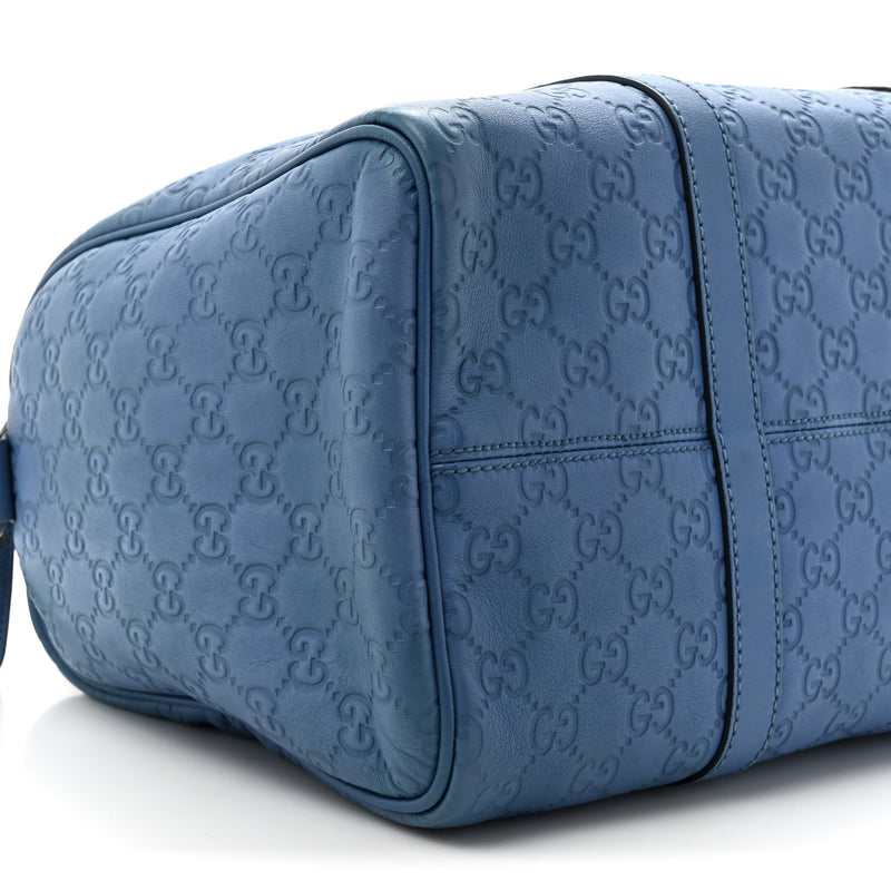 Gucci Guccissima Medium Joy Boston Blue