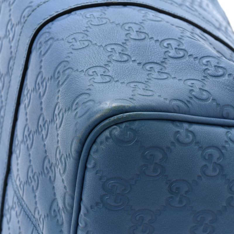 Gucci Guccissima Medium Joy Boston Blue