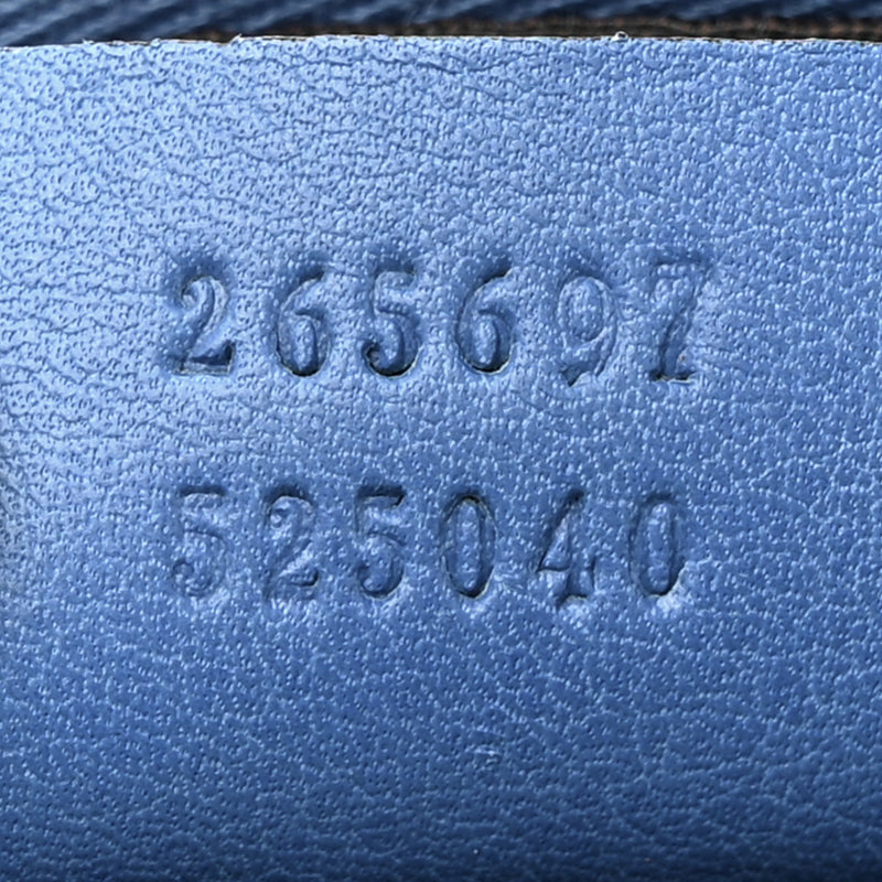 Gucci Guccissima Medium Joy Boston Blue