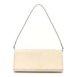 Louis Vuitton Epi Sevigne Clutch Ivory