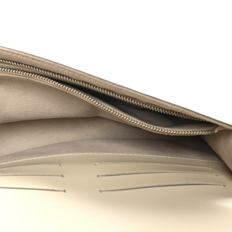 Louis Vuitton Epi Sevigne Clutch Ivory