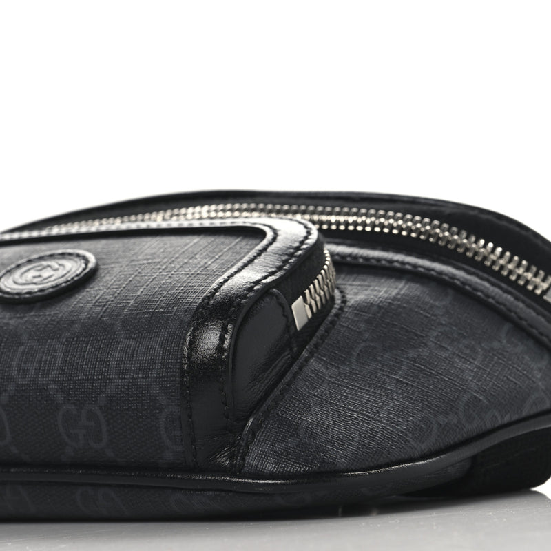 Gucci Gg Supreme Textured Calfskin Retro