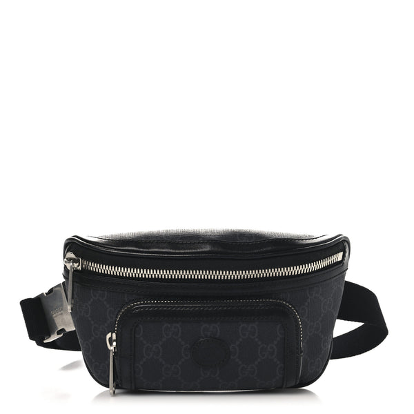 Gucci Gg Supreme Textured Calfskin Retro