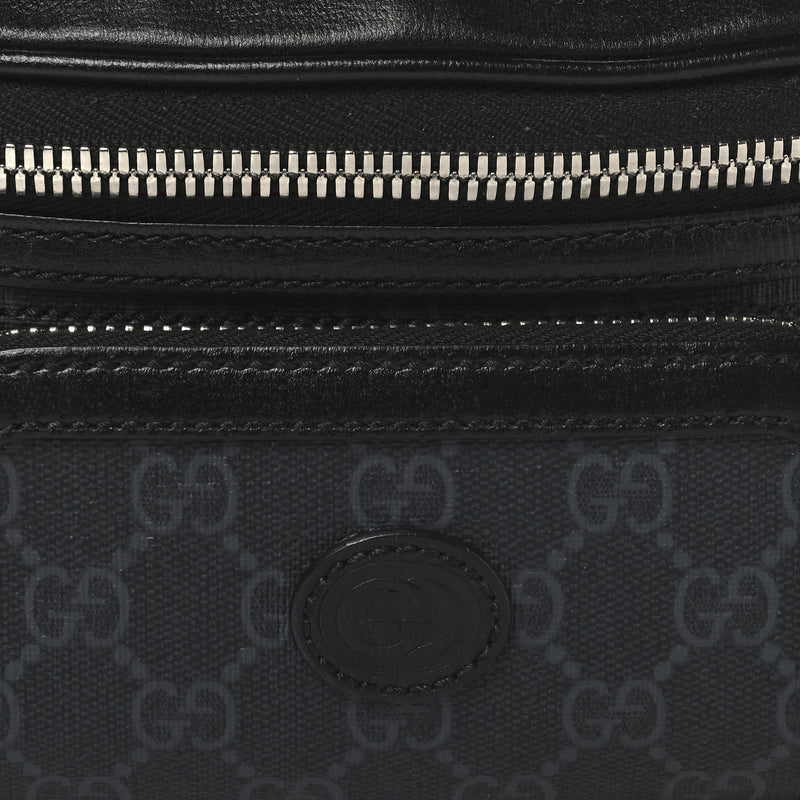 Gucci Gg Supreme Textured Calfskin Retro