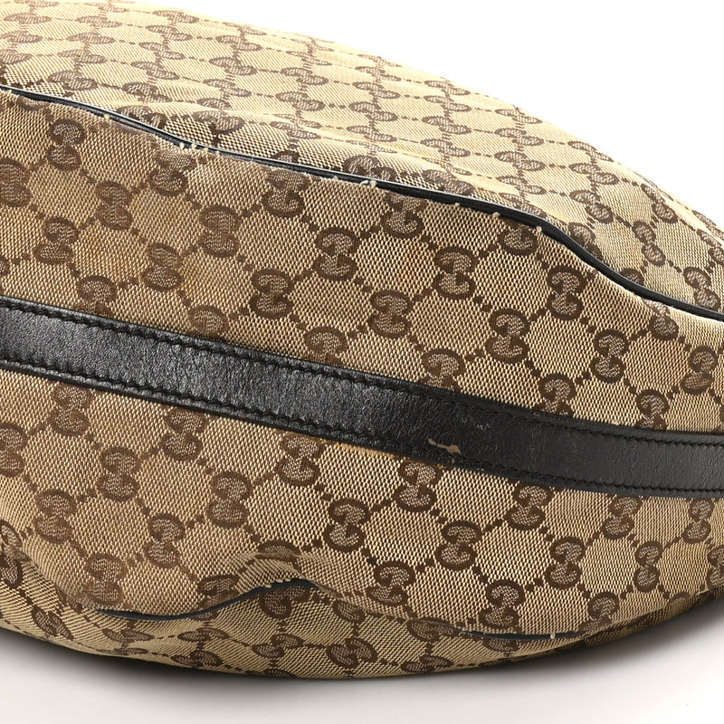 Gucci Large Gg Twins Hobo Dark Brown