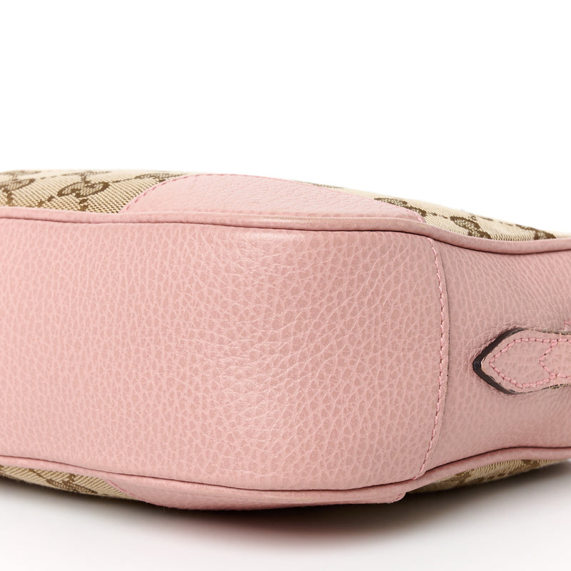 Gucci Mini Bree Messenger Bag Beige Soft