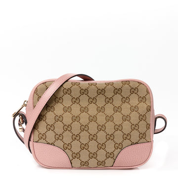 Gucci Mini Bree Messenger Bag Beige Soft