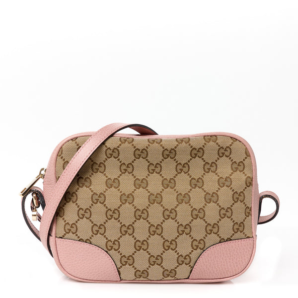 Gucci Mini Bree Messenger Bag Beige Soft