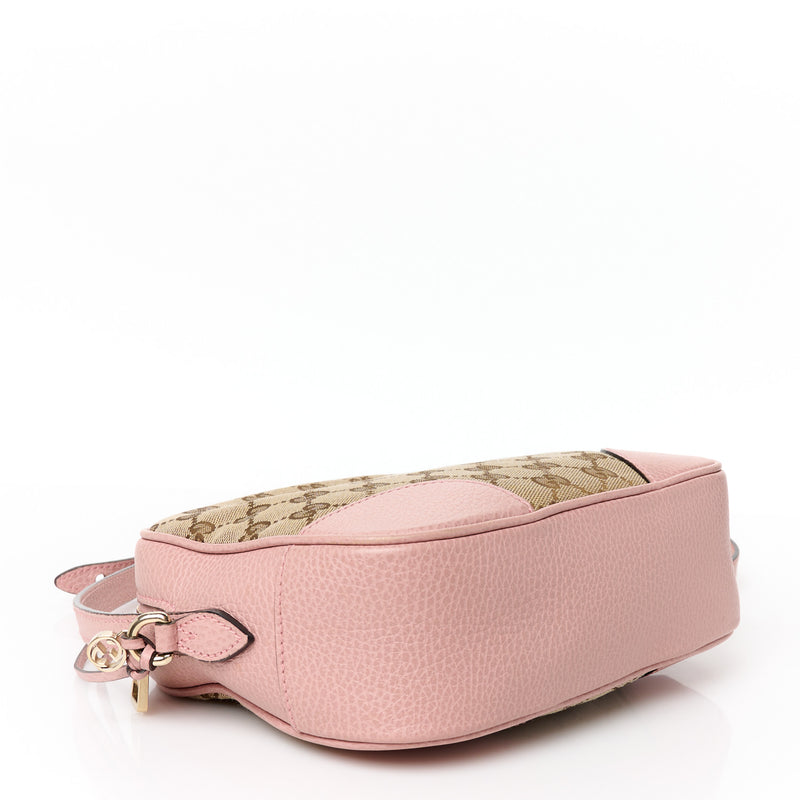 Gucci Mini Bree Messenger Bag Beige Soft