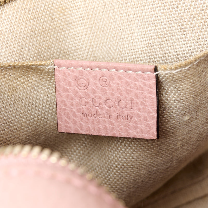 Gucci Mini Bree Messenger Bag Beige Soft