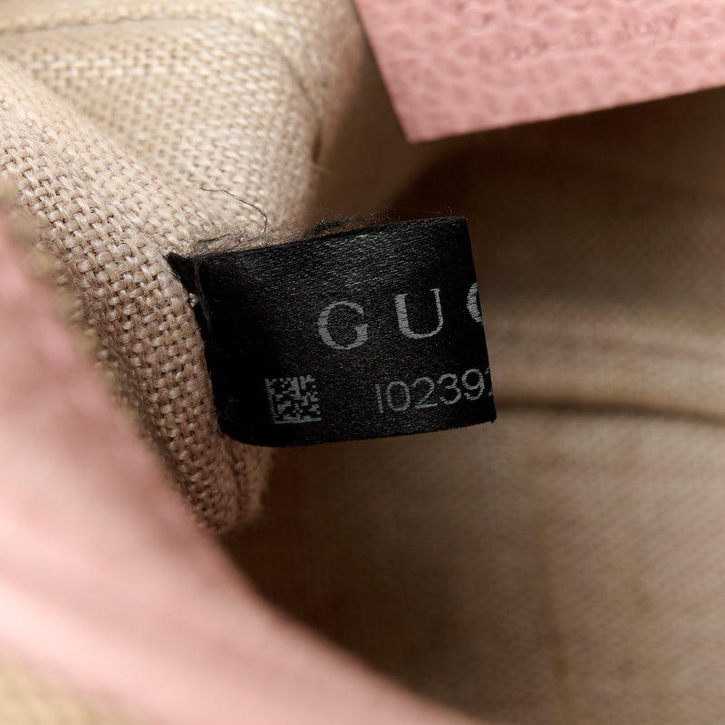 Gucci Mini Bree Messenger Bag Beige Soft