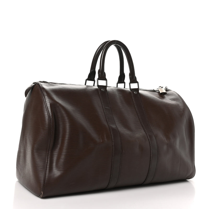 Louis Vuitton Epi Keepall 45 Moka