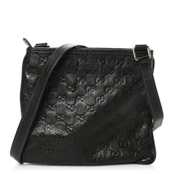 Gucci Guccissima Small Flat Messenger