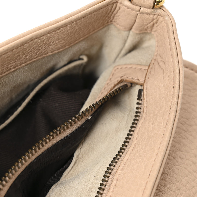 Gucci Calfskin Medium Chain Shoulder Bag