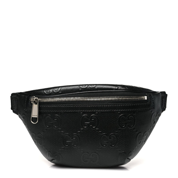 Gucci Calfskin Gg Tennis Embossed Belt