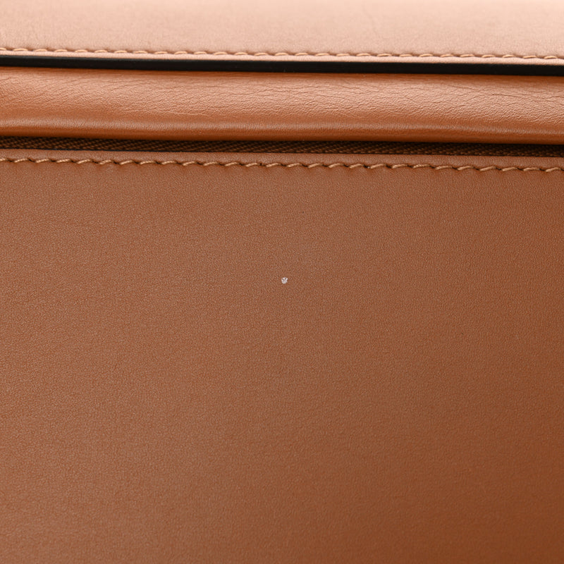 Burberry Calfskin Small Two-Tone Olympia