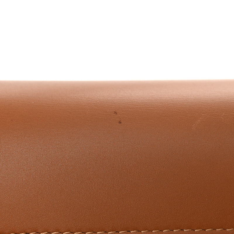 Burberry Calfskin Small Two-Tone Olympia