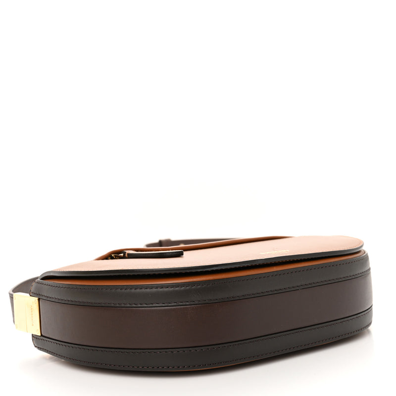 Burberry Calfskin Small Two-Tone Olympia