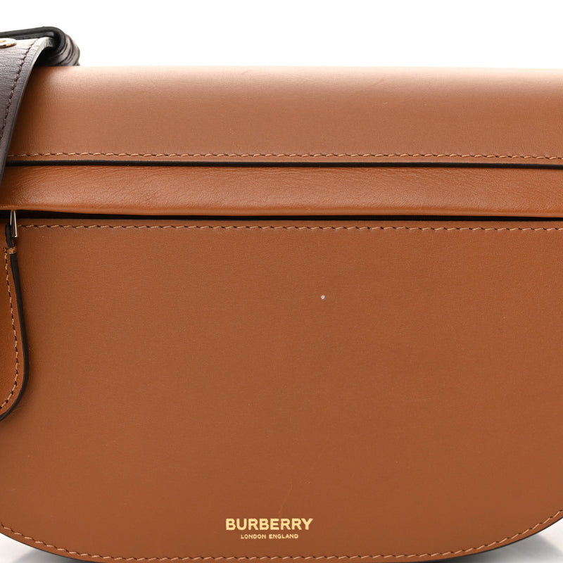 Burberry Calfskin Small Two-Tone Olympia