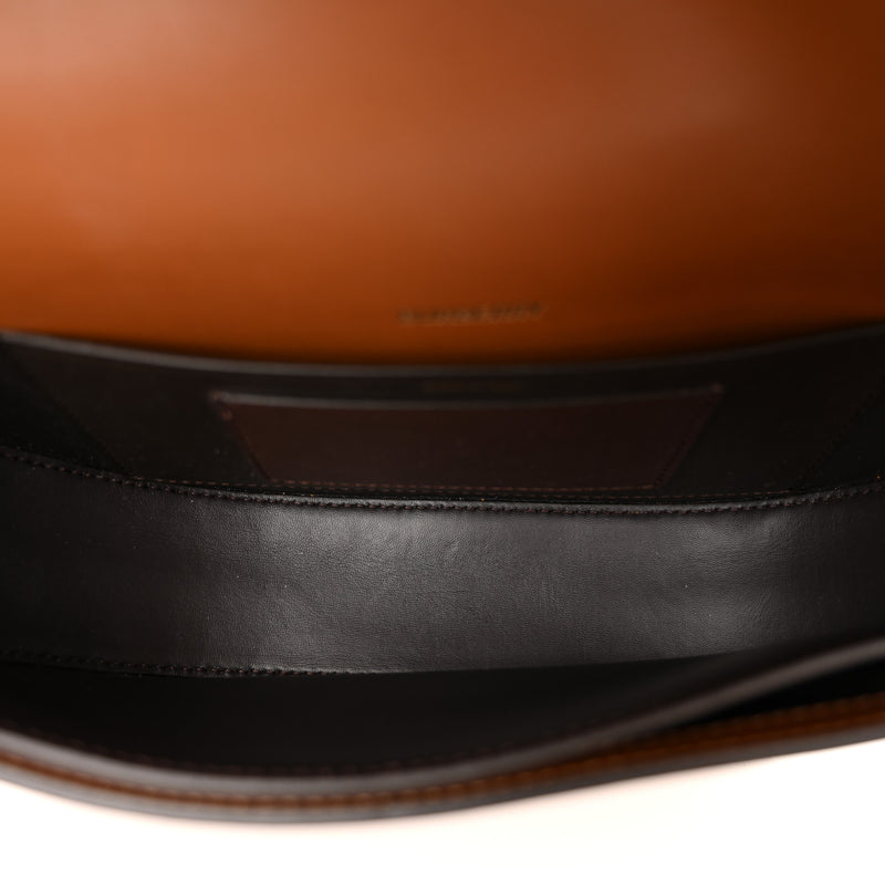 Burberry Calfskin Small Two-Tone Olympia