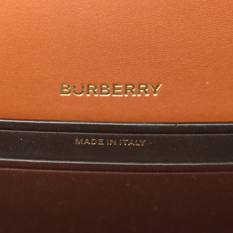 Burberry Calfskin Small Two-Tone Olympia