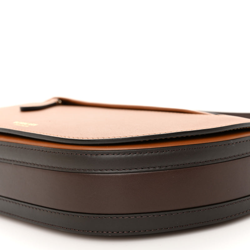 Burberry Calfskin Small Two-Tone Olympia