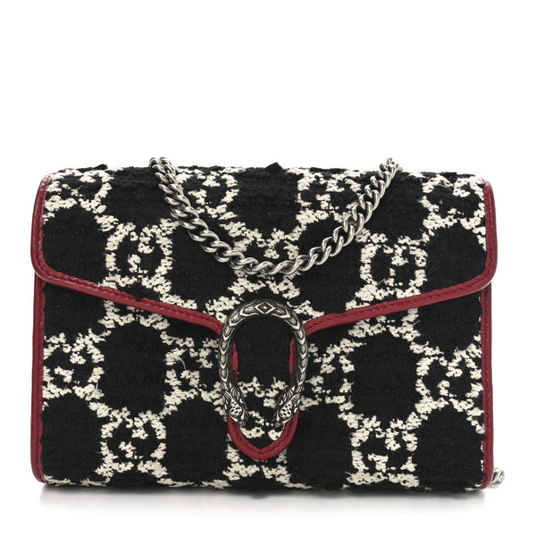 Gucci Tweed Gg Mini Dionysus Chain