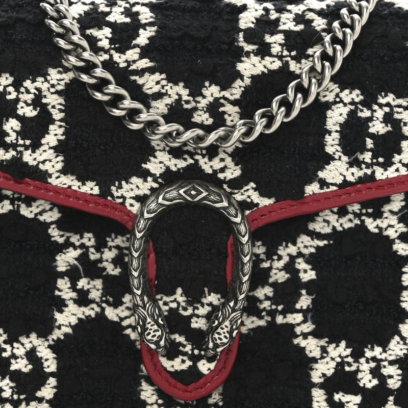 Gucci Tweed Gg Mini Dionysus Chain