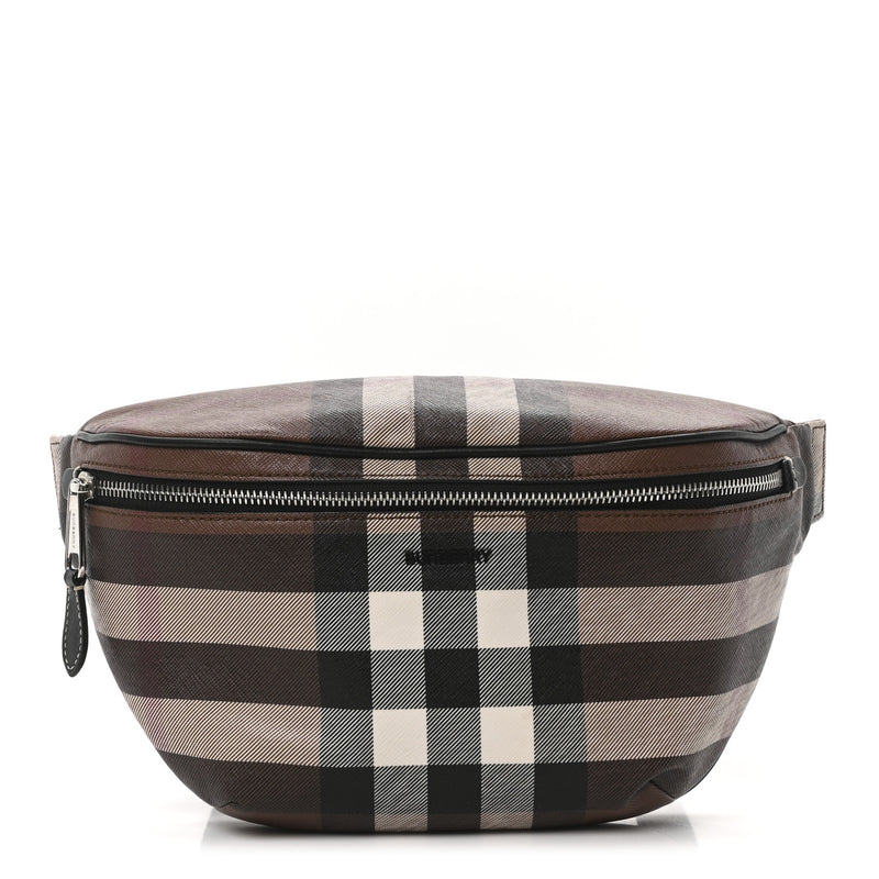 Burberry E-Canvas Check Cason Bum Bag