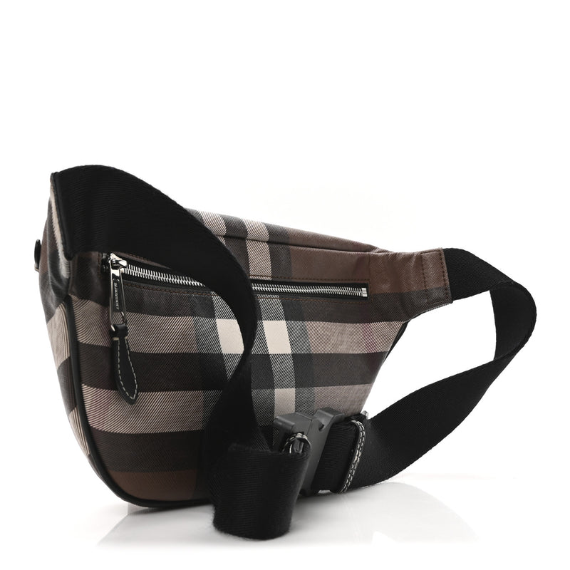 Burberry E-Canvas Check Cason Bum Bag