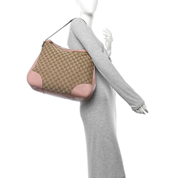 Gucci Gg Large Margaux Hobo Beige Soft