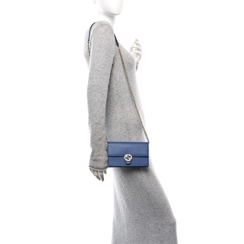 Gucci Dollar Calfskin Interlocking G