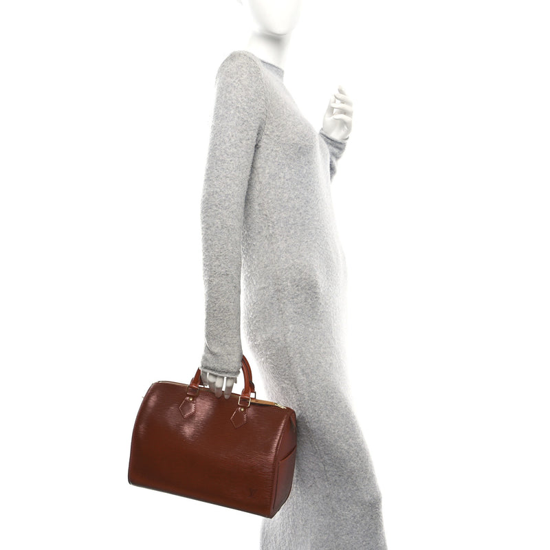 Louis Vuitton Epi Speedy 30 Kenyan Fawn