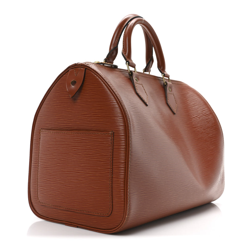 Louis Vuitton Epi Speedy 30 Kenyan Fawn