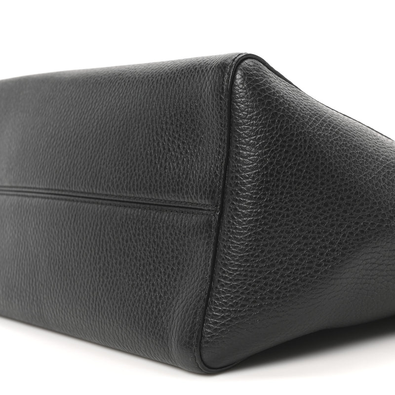 Gucci Pebbled Calfskin Small Swing Tote