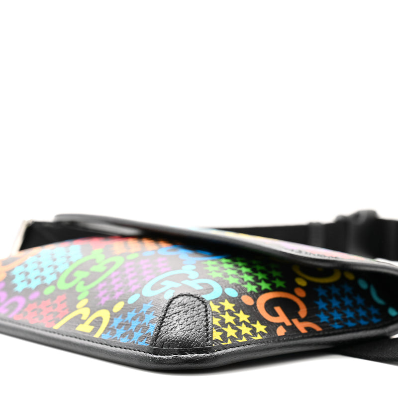 Gucci Gg Supreme Psychedelic Slim Belt