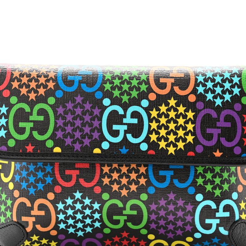 Gucci Gg Supreme Psychedelic Slim Belt