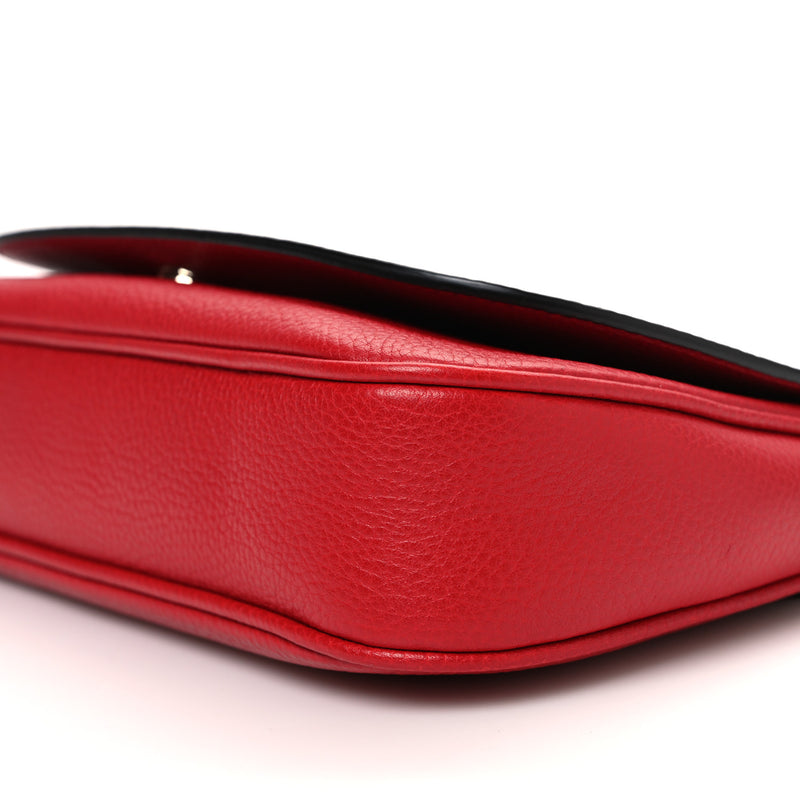 Gucci Pebbled Calfskin Medium Soho Flap