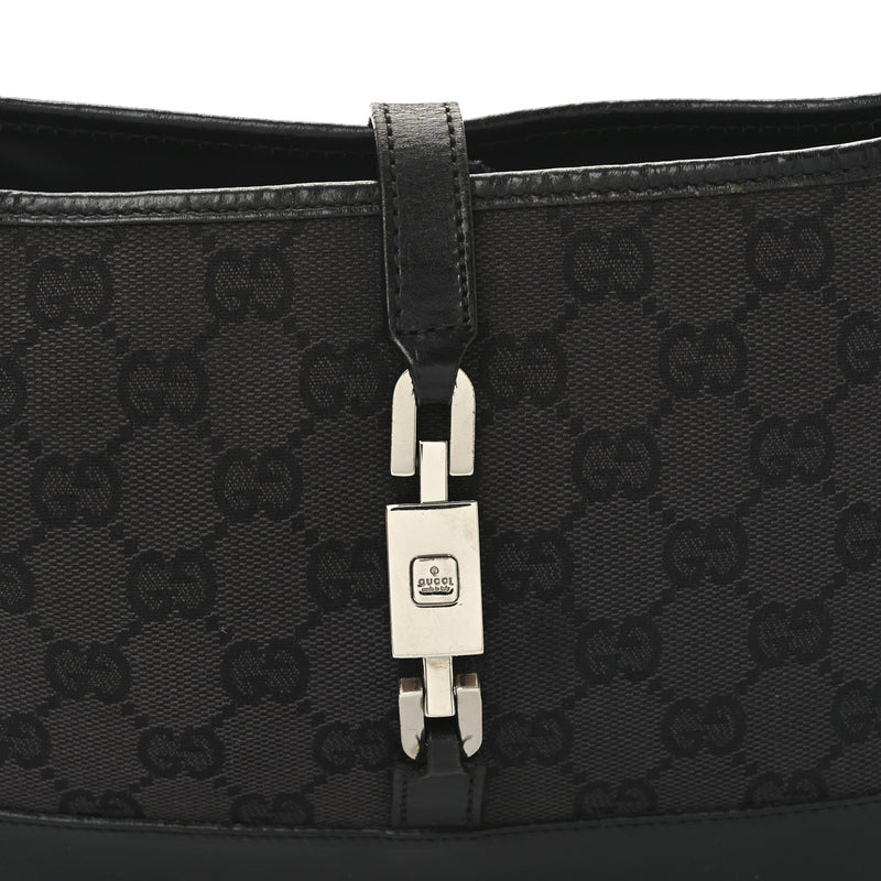 Gucci Jackie O Chain Hobo Black