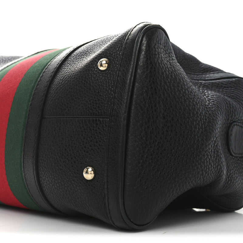 Gucci Calfskin Vintage Web Medium Boston