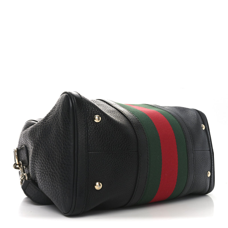 Gucci Calfskin Vintage Web Medium Boston
