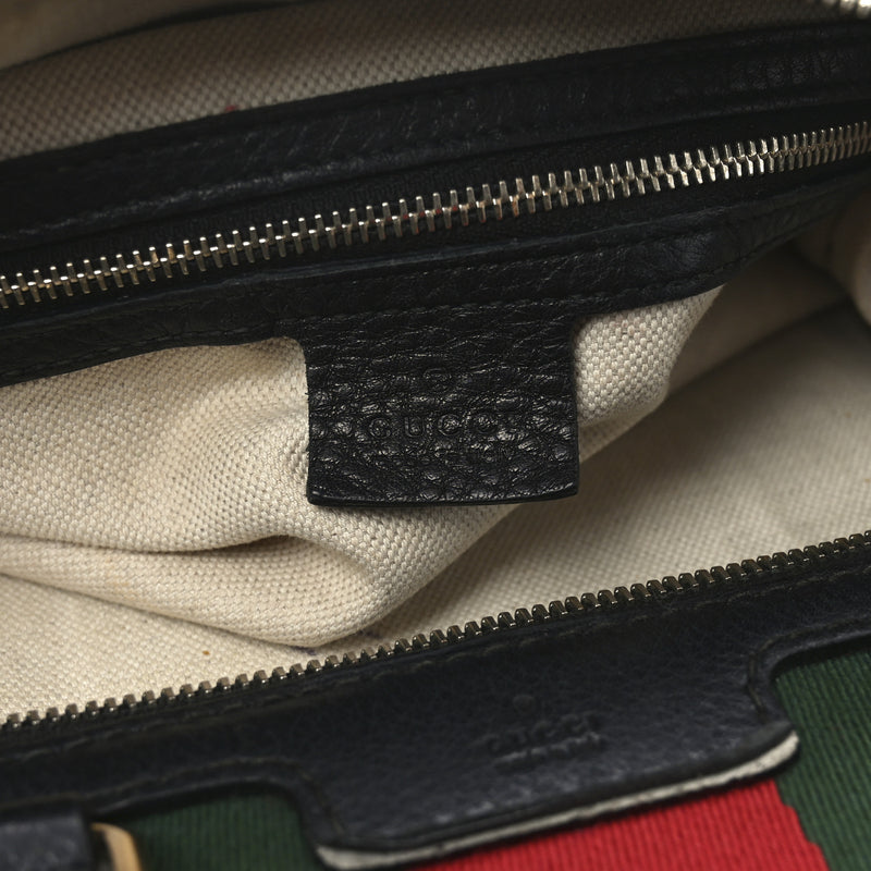 Gucci Calfskin Vintage Web Medium Boston