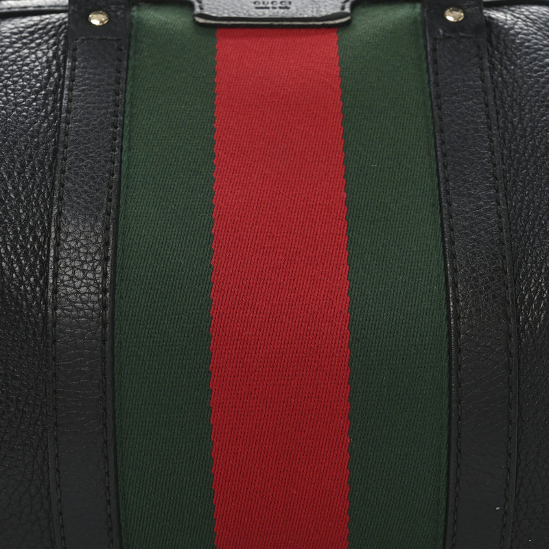 Gucci Calfskin Vintage Web Medium Boston