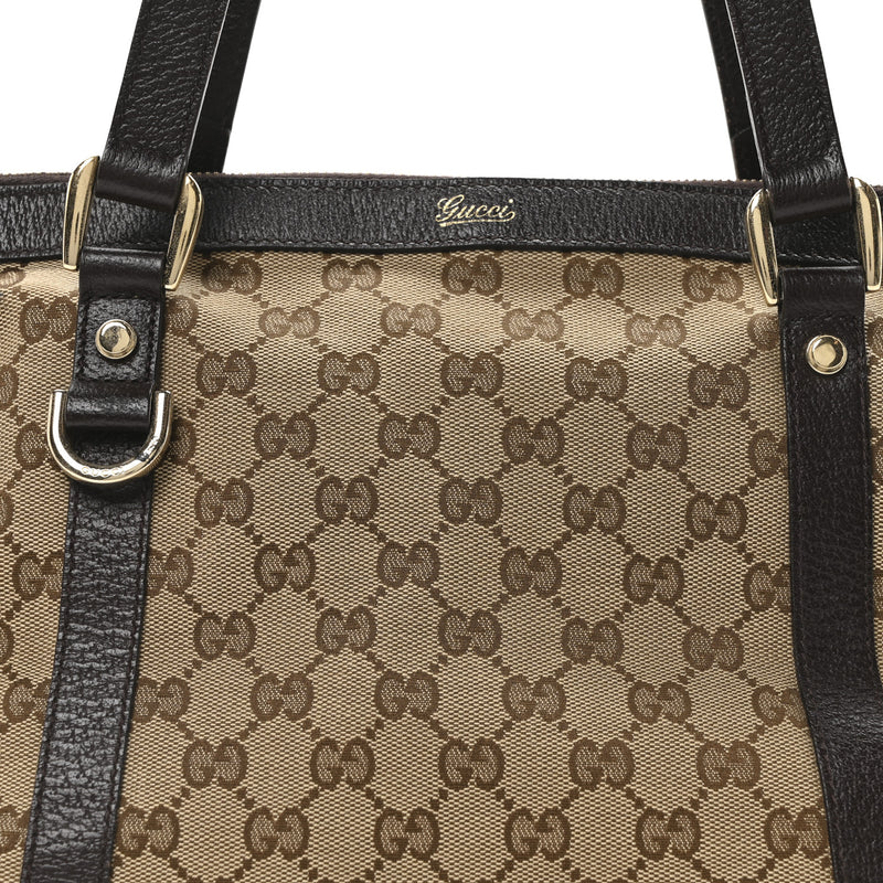 Gucci Medium Abbey Tote Dark Brown