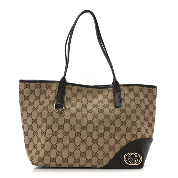 Gucci Medium New Britt Tote Brown