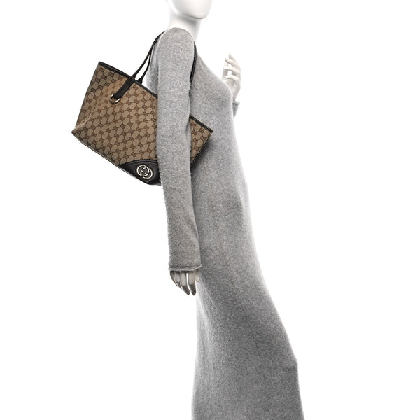 Gucci Medium New Britt Tote Brown