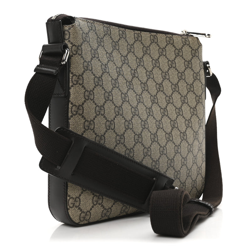 Gucci Gg Supreme Selleria Calfskin Small