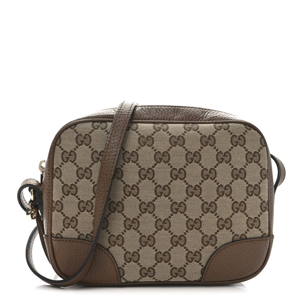 Gucci Mini Bree Messenger Bag Beige