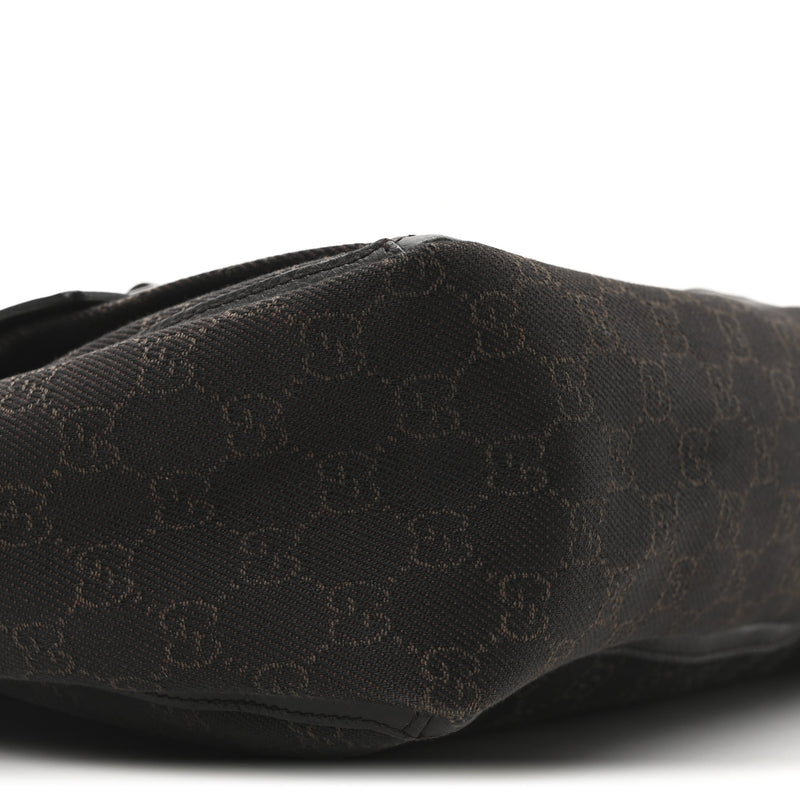 Gucci Abbey D Ring Tote Dark Brown