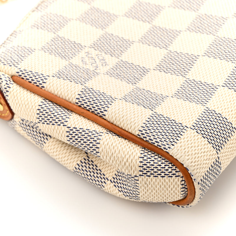 Louis Vuitton Damier Azur Eva Clutch